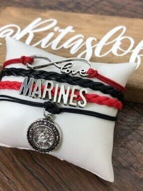 USMC Marine‎ Corps Bracelet